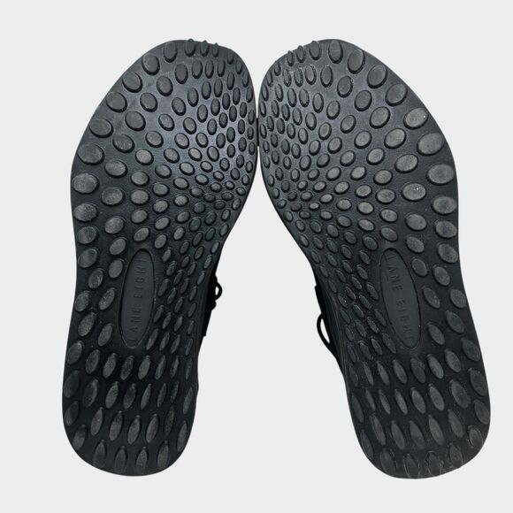 Lane Eight Mens 9.5 Black Vegan Trainer AD 2M Athletic Running Sneakers AE2002 - Picture 10 of 11